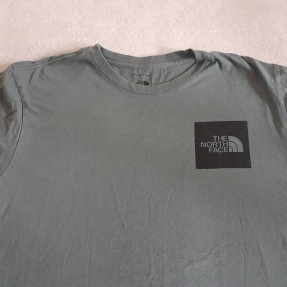 The North Face Men's XXL Spruce Green Cotton T-Shirt - Picture 3 of 11
